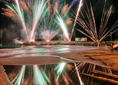 Spettacolo Pirotecnico durante la Fiera di San Matteo