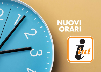 Orari Ufficio IAT - dal 26 settembre al 2 novembre 2025